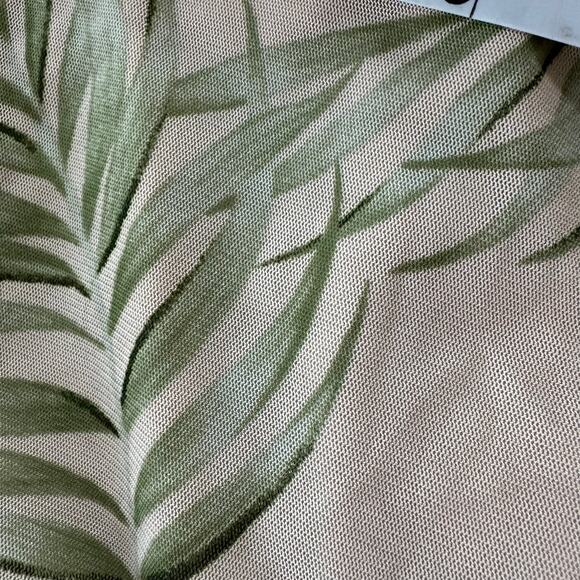 NWT Windsor Island Getaway Mesh Mini Dress women’s small sleeveless ruching tank - Picture 5 of 6